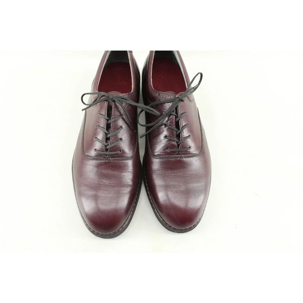 Rockport Leather Dressports‎ Vibram Sole Men's Shoes 7.5 M Burgundy Lightweight